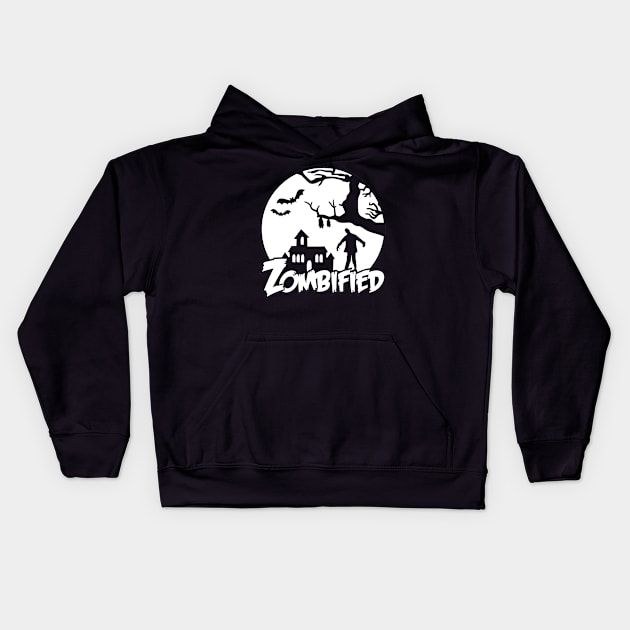 Zombified Kids Hoodie by Cheesybee